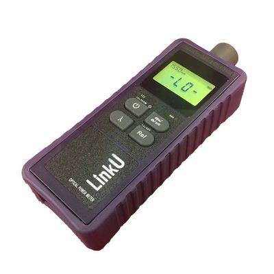 Réseau ODN db Compteur de stockage de données en fibre optique Compteur de puissance optique portatif avec 3