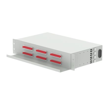 Cadre de distribution optique FC UPC à 48 ports pour les applications FTTX