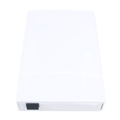 5 2 Noyaux SC UPC Panneau de prise de fibre optique en plastique pour réseau FTTH intérieur