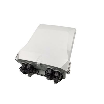 24 cœurs IP65 FTTH monté sur le mur/monté sur les pôles boîte de distribution en fibre optique PC Matériau ABS