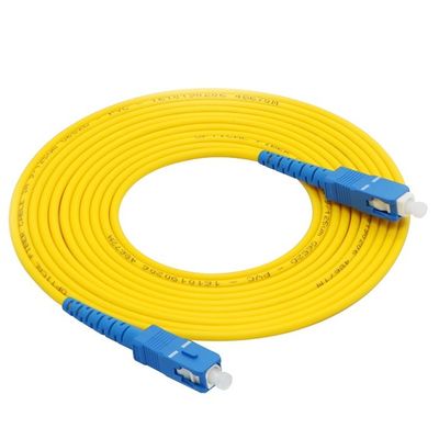 Connexion à long terme en fibre optique SC en fibre optique Pigtail Patchcord avec 5 temps