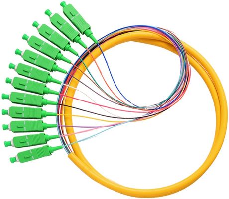Connexion à long terme en fibre optique SC en fibre optique Pigtail Patchcord avec 5 temps