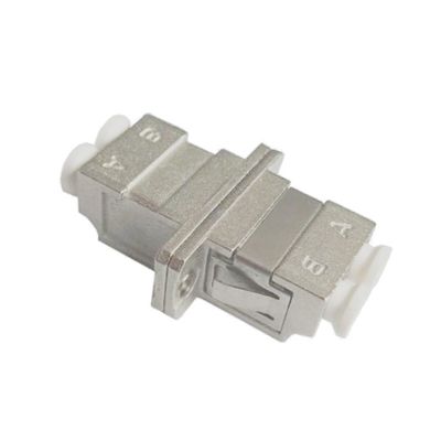 1 port / 2 ports / 4 ports LC APC UPC PC adaptateur à fibre optique pour une connexion en douceur