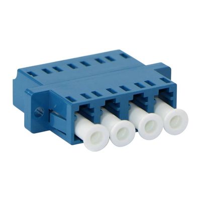 1 port / 2 ports / 4 ports LC APC UPC PC adaptateur à fibre optique pour une connexion en douceur
