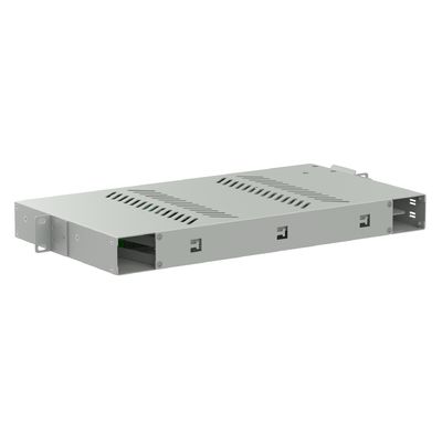 Cadre de distribution sous-optique 24 ports LC APC Swing Type 19 pouces Panneau de patch en fibre optique