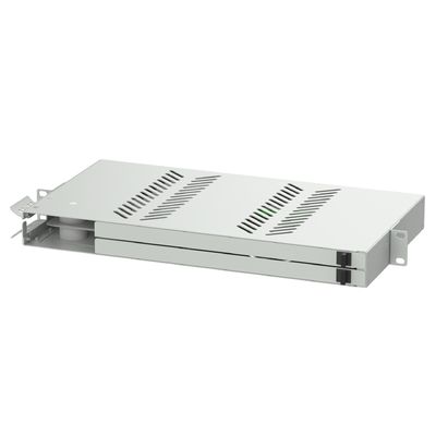 Cadre de distribution sous-optique 24 ports LC APC Swing Type 19 pouces Panneau de patch en fibre optique