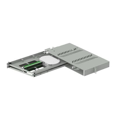 FTTX 24 ports Panneau de patch en fibre optique de type SC APC sous ODF swing pour équipement optique