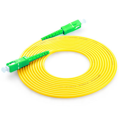 Connexion à fibre optique SC Corde à patch à fibre optique pour équipement APC 5