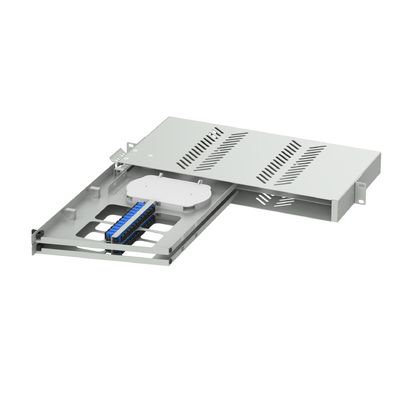 Centre de données optimal 24 ports 19 pouces type swing SC UPC panneau de patch en fibre optique sous ODF