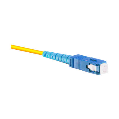 Équipement de fibre optique SC UPC Cordon de patchage en fibre optique pour la connexion à vitesse de fibre optique