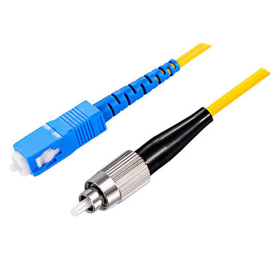 Fonction de connexion de fibre optique Longueur personnalisable SC FC Patchcord à fibre optique
