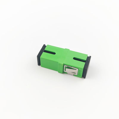 SC APC couplage simplex antipoussière sans oreille pour la connexion active à la fibre optique en FTTH
