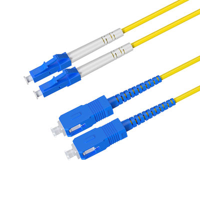Connexion à fibre optique Cordes de patch à fibre optique SC UPC LC UPC avec 5