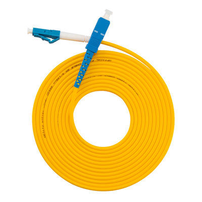 Connexion à fibre optique Cordes de patch à fibre optique SC UPC LC UPC avec 5