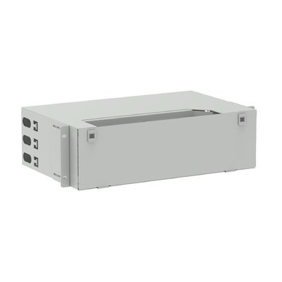 Cadre de distribution sous-optique pour 96 cœurs Equipement à fibre optique Gris/Noir LC Type UPC