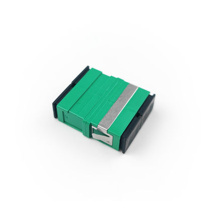 5 PBT Coupler duplex antipoussière sans oreille SC Adaptateur à fibre optique avec APC