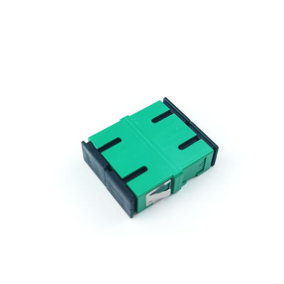 5 PBT Coupler duplex antipoussière sans oreille SC Adaptateur à fibre optique avec APC
