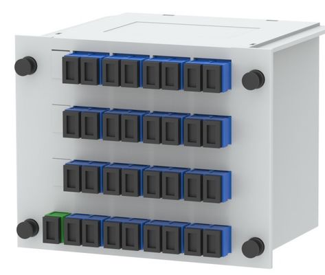 Type d'insertion du séparateur de PLC à fibre optique FTTX 1x2 1x4 1x8 1x16 1x32 1x64 avec SC/UPC 5