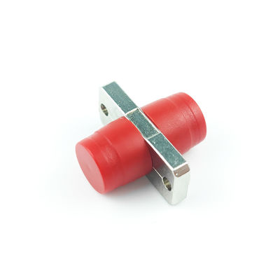Adaptateur en fibre optique FTTH rectangulaire UPC FC Simplex avec matériau PBT en alliage de zinc/plastique