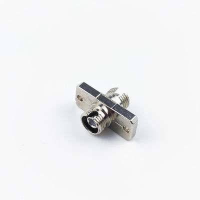 Adaptateur en fibre optique FTTH rectangulaire UPC FC Simplex avec matériau PBT en alliage de zinc/plastique