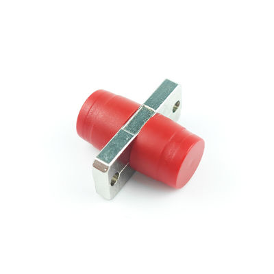 Adaptateur en fibre optique FTTH rectangulaire UPC FC Simplex avec matériau PBT en alliage de zinc/plastique