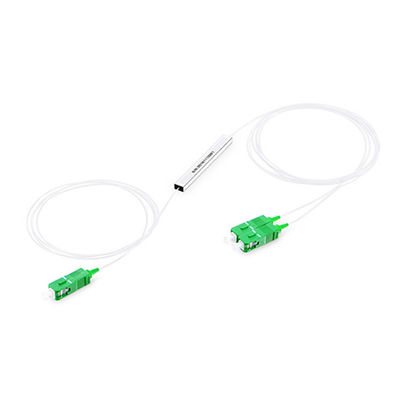 1310nm 1550nm Longueur d'onde PLC Splitter à fibre optique pour le réseau FTTX Longueur personnalisée