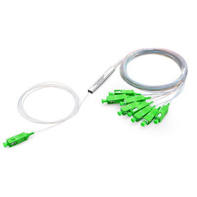 1310nm 1550nm Longueur d'onde PLC Splitter à fibre optique pour le réseau FTTX Longueur personnalisée