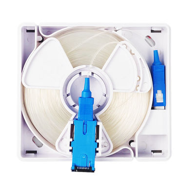 Boîte de stockage à haute capacité en fibre optique de 30 M Max avec connecteur SC invisible