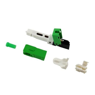 MAX≤0,5dB Perte d'insertion SC UPC SM Connecteur rapide à fibre optique simplex pour FTTH et réseau
