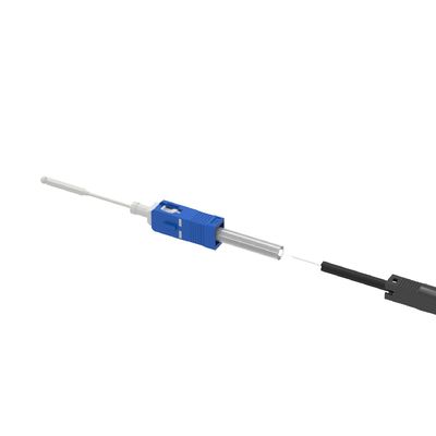 Connecteur rapide en fibre optique FTTH Simplex SC avec 10 fois de réutilisation et UPC poli