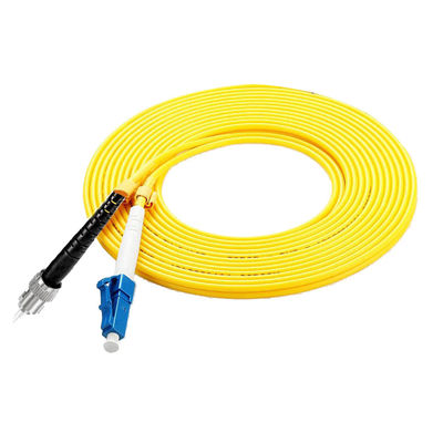 Cordon à fibre optique LC ST de longueur personnalisable pour FTTH