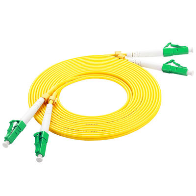 Corde de patch à fibre optique LC APC de longueur personnalisable pour des performances FTTH améliorées