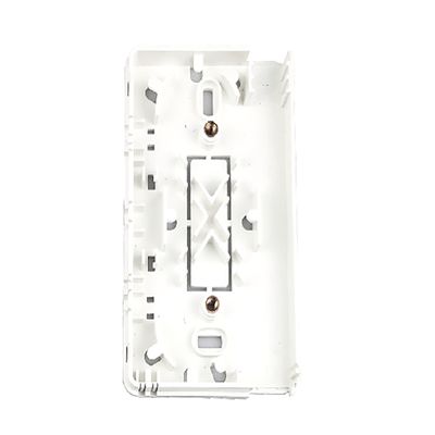 Panneau de prise de prise en fibre optique en plastique ABS à 2 cœurs pour réseau FTTX intérieur