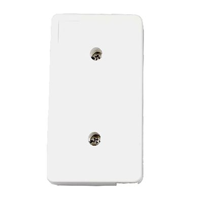 Panneau de prise de prise en fibre optique en plastique ABS à 2 cœurs pour réseau FTTX intérieur