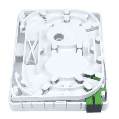 Type de connecteur SC ABS à fibre optique pour panneau de prise réseau intérieur
