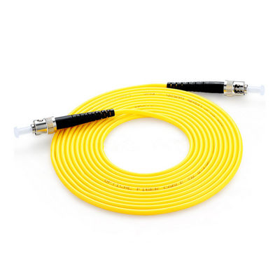 Connexion à la fibre optique facilité ST Patchcord à la fibre optique pour le transfert de données rapide
