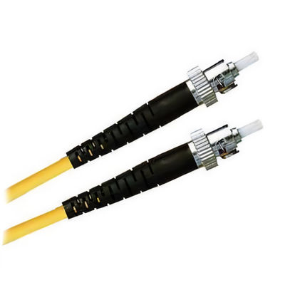 Connexion à la fibre optique facilité ST Patchcord à la fibre optique pour le transfert de données rapide