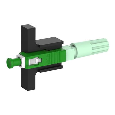 Connecteur rapide en fibre optique réseau Simplex SC avec câble UPC poli -40- 85C
