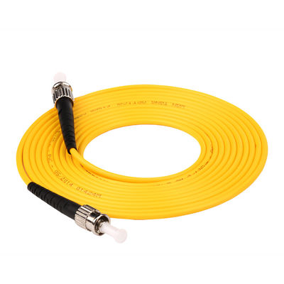 Connexion à la fibre optique facilité ST Patchcord à la fibre optique pour le transfert de données rapide