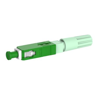 Connecteur rapide en fibre optique réseau Simplex SC avec câble UPC poli -40- 85C