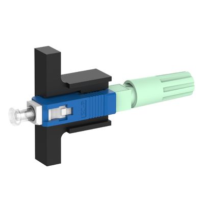 Connecteur rapide en fibre optique réseau Simplex SC avec câble UPC poli -40- 85C
