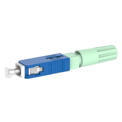 Connecteur rapide en fibre optique réseau Simplex SC avec câble UPC poli -40- 85C