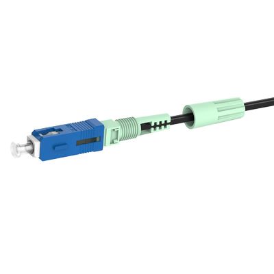 Connecteur rapide en fibre optique réseau Simplex SC avec câble UPC poli -40- 85C