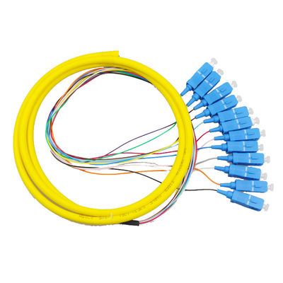 SCUPC Cordon de patchtail en fibre optique en longueur personnalisable pour les performances
