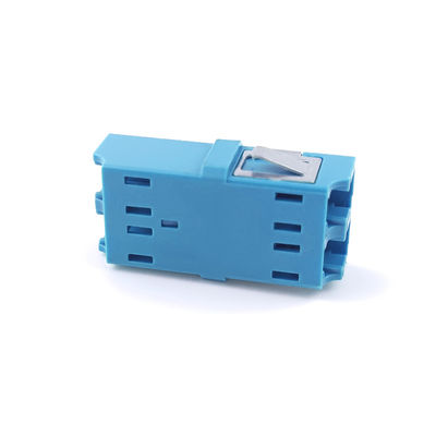FTTH Duplex LC UPC Adapteur à fibre optique 2 Port Coupler PBT Conception sans oreille pour le réseautage