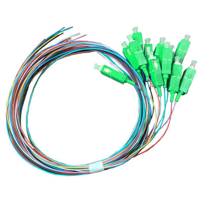 Longueur personnalisable SCAPC Pigtail en fibre optique avec garantie de 5 ans