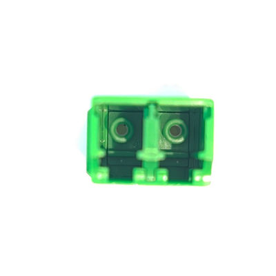 Adaptateur à fibre optique APC sans oreille à 2 ports standard pour la connexion à fibre optique