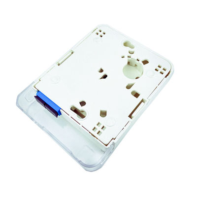 2 cœurs plastique fibre optique plaque faciale panneau de prise SC type de connecteur