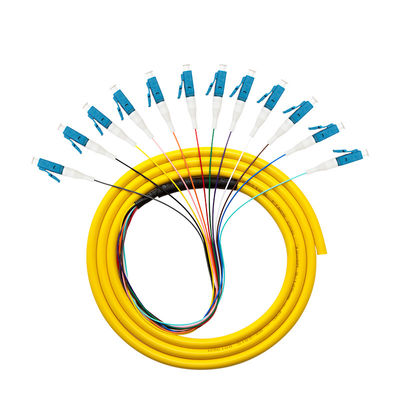 Transmission de signal stable LC UPC Pigtail en fibre optique avec longueur personnalisable et 5