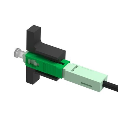 Connecteur rapide en fibre optique 5 utilisé pour l'assemblage de réseau LAN filaire
